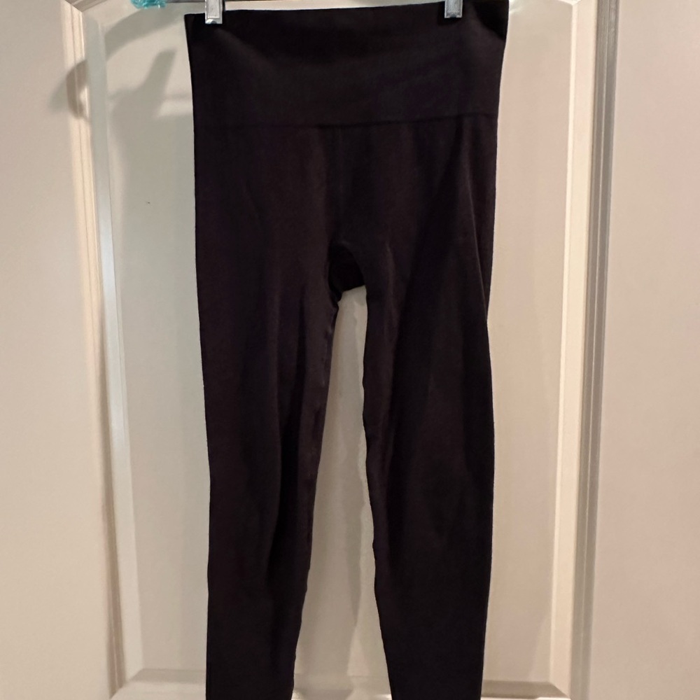 Dark Grey High-Waisted Leggings